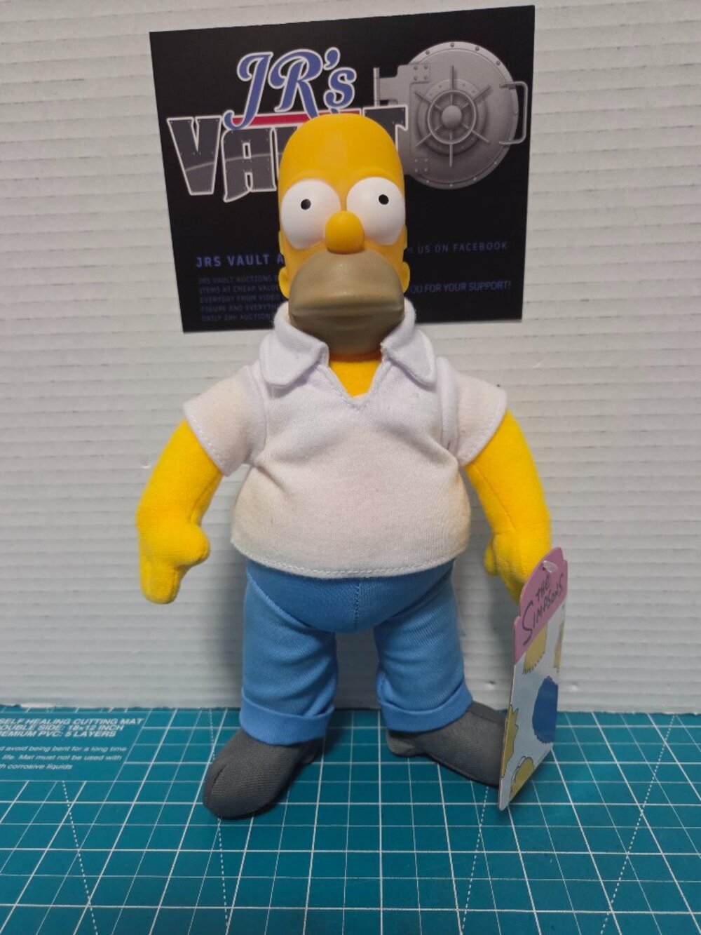 2024 Jakks Pacific The Simpsons Toy Homer Figure 9" Plush Doll New With Tags